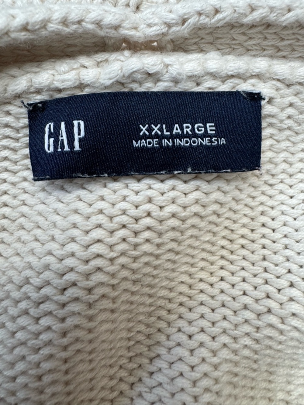 Gap Pocket Button Front Wide Sleeve Cardigan Women’s XXL Cotton Layer - Picture 11 of 13